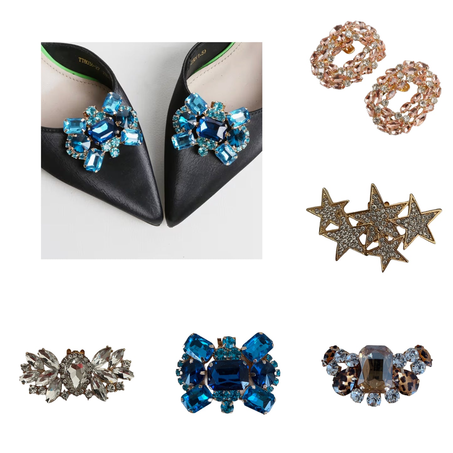 Clips pour escarpins et talons hauts Prix pour 1 paire