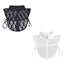 Lace Elegance – Blusenkragen aus feiner Spitze in Schwarz oder Off White