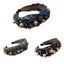 Knotenpoesie — Jeansreif mit Silberpailletten, Strass & Perlen
