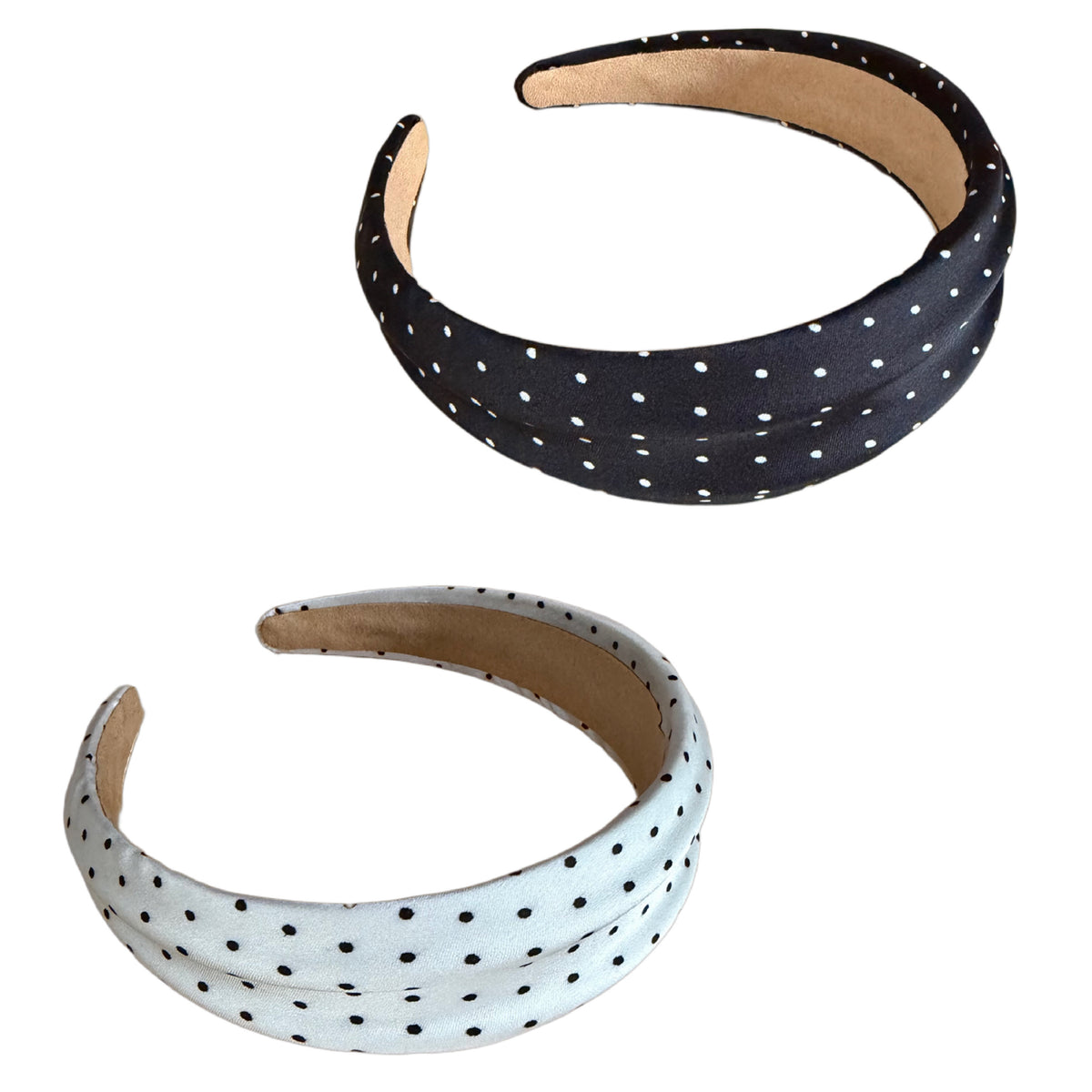 Timeless Dots – Eleganter Haarreifen mit feinen Pünktchen