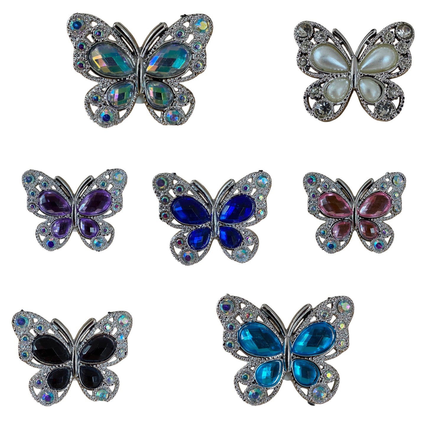Funkelnde Schmetterling-Schuhclips mit Strass – Verwandle deine Schuhe in echte Schmuckstücke