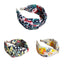 Haarreifen mit Blumenprint & Knoten in der Mitte – Feminin, romantisch und voller Charme