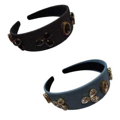 Urban Sparkle — Denimreif mit eleganten Strassornamenten