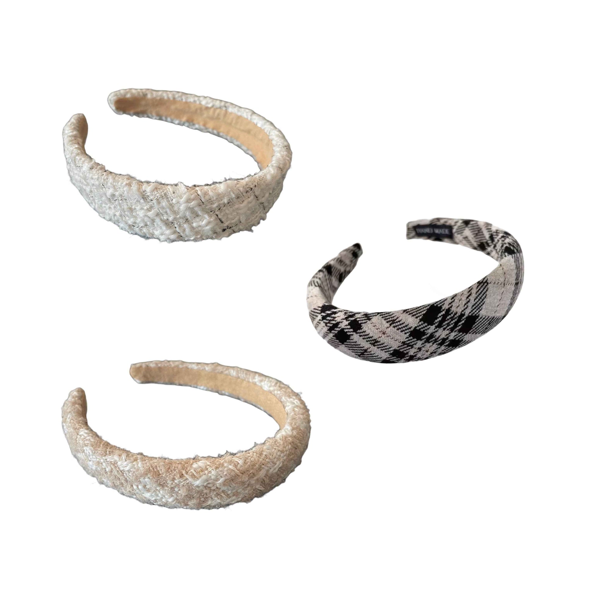 Zeitlos Schön – Klassische Haarreifen in Bouclé und Jersey