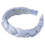 Bandeau en satin tressé