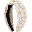 Hoppelzauber Minimal: Dezenter Haarreif mit Osterdruck und Knoten