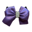 Hair clips with net flowers organza glass beads