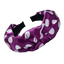 Polka Dot Love – Satin-Haarreifen mit Punkten & elegantem Knoten