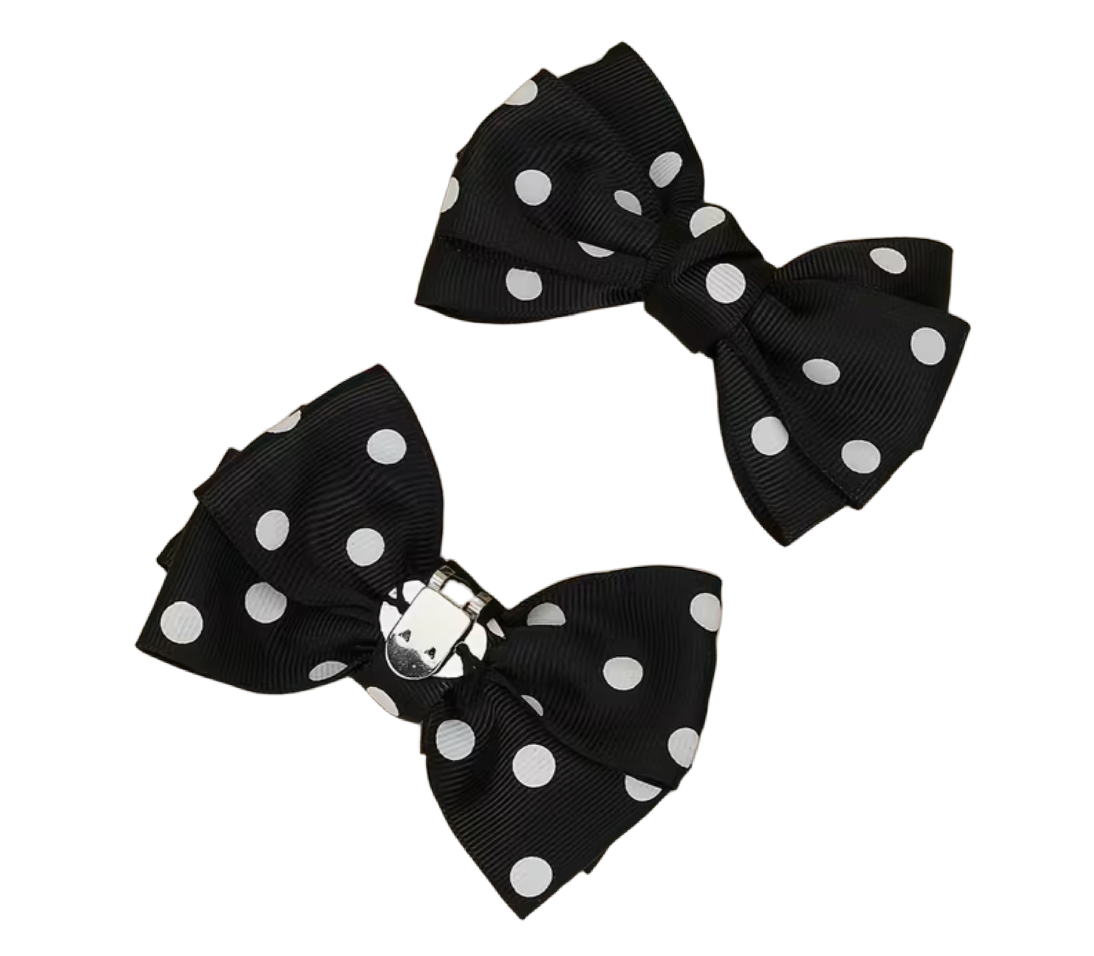 Rockabilly Schuhclips mit Schleifen – Retro-Charme für deine Lieblingsschuhe