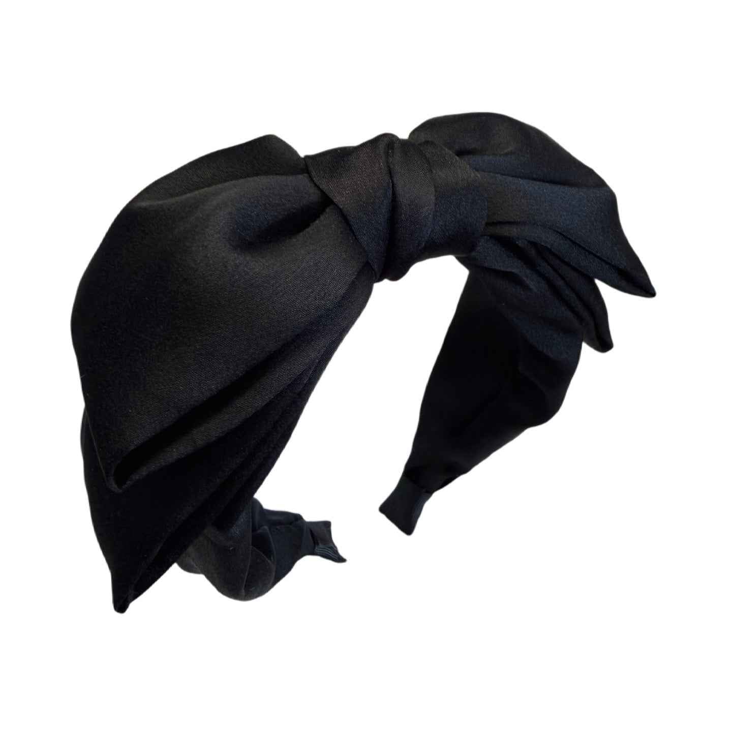 Retro‑Knoten — Statement‑Haarreif mit XXL‑Schleife