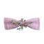 Barrette à cheveux avec strass branches en satin maille