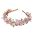 braided satin headband