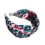 Haarreifen mit Blumenprint & Knoten in der Mitte – Feminin, romantisch und voller Charme