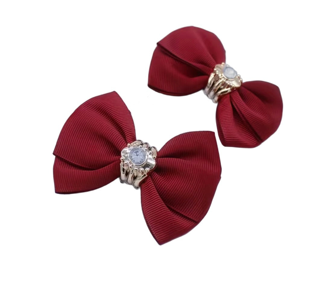 Rockabilly Schuhclips mit Schleifen – Retro-Charme für deine Lieblingsschuhe