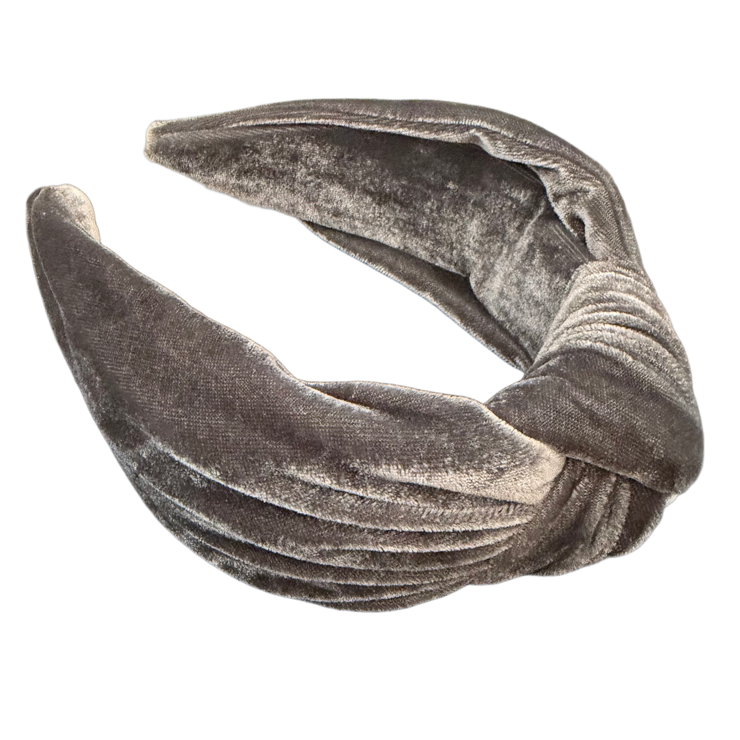 Samtzauber – Haarreif mit mittigem Knoten
