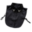 Blouse Collar Black Pearls Stones