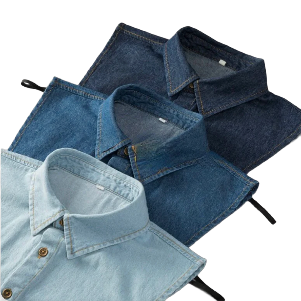 blouse collar jeans