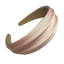Satinwoge — Eleganter Haarreif in welliger Form