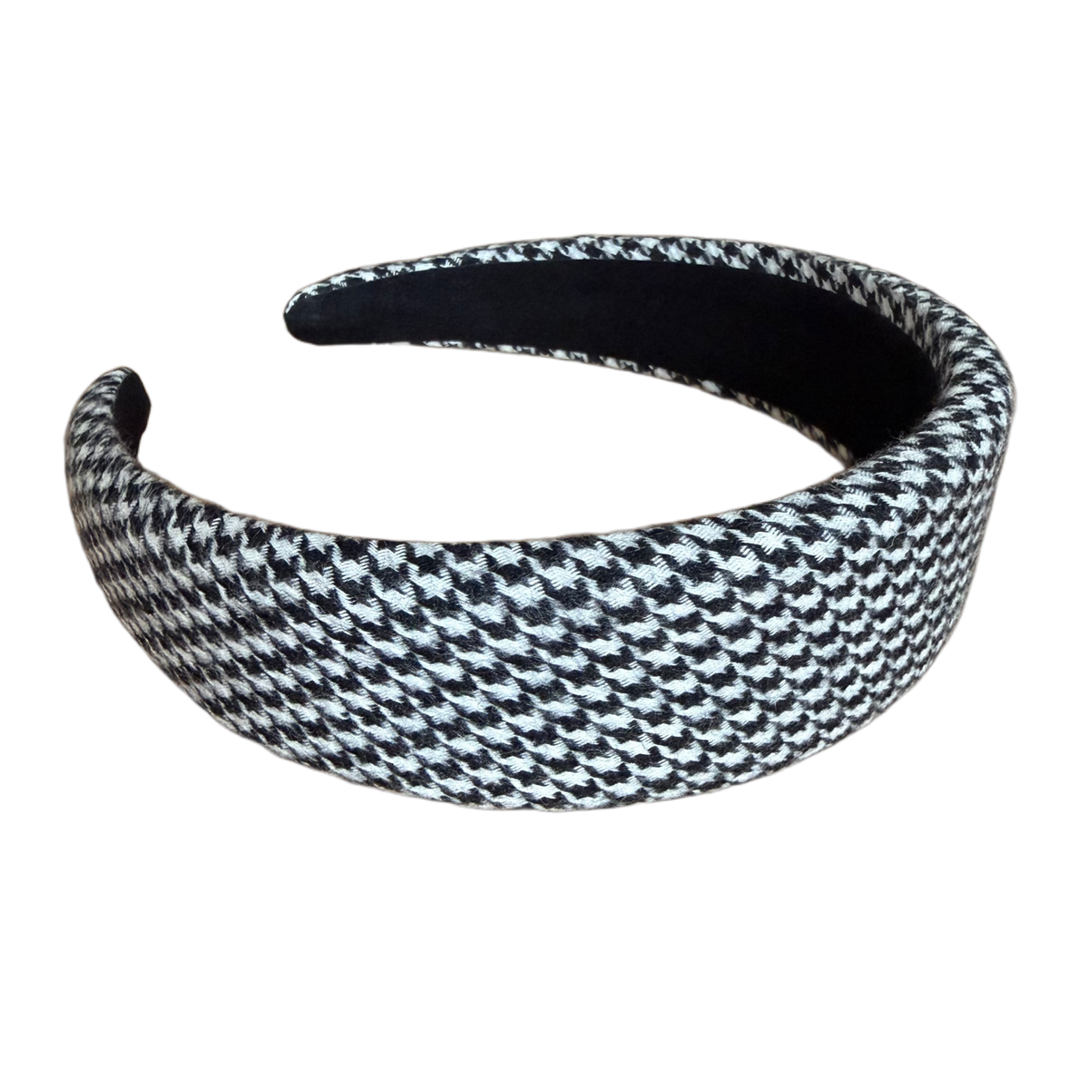 Haarreifen Hahnentritt Schwarz-Weiss – zeitloser Chic mit besonderem Twist
