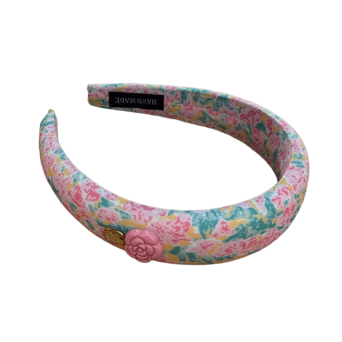 Haarreifen mit Blumenprint – Romantischer Blütenzauber für deinen Look