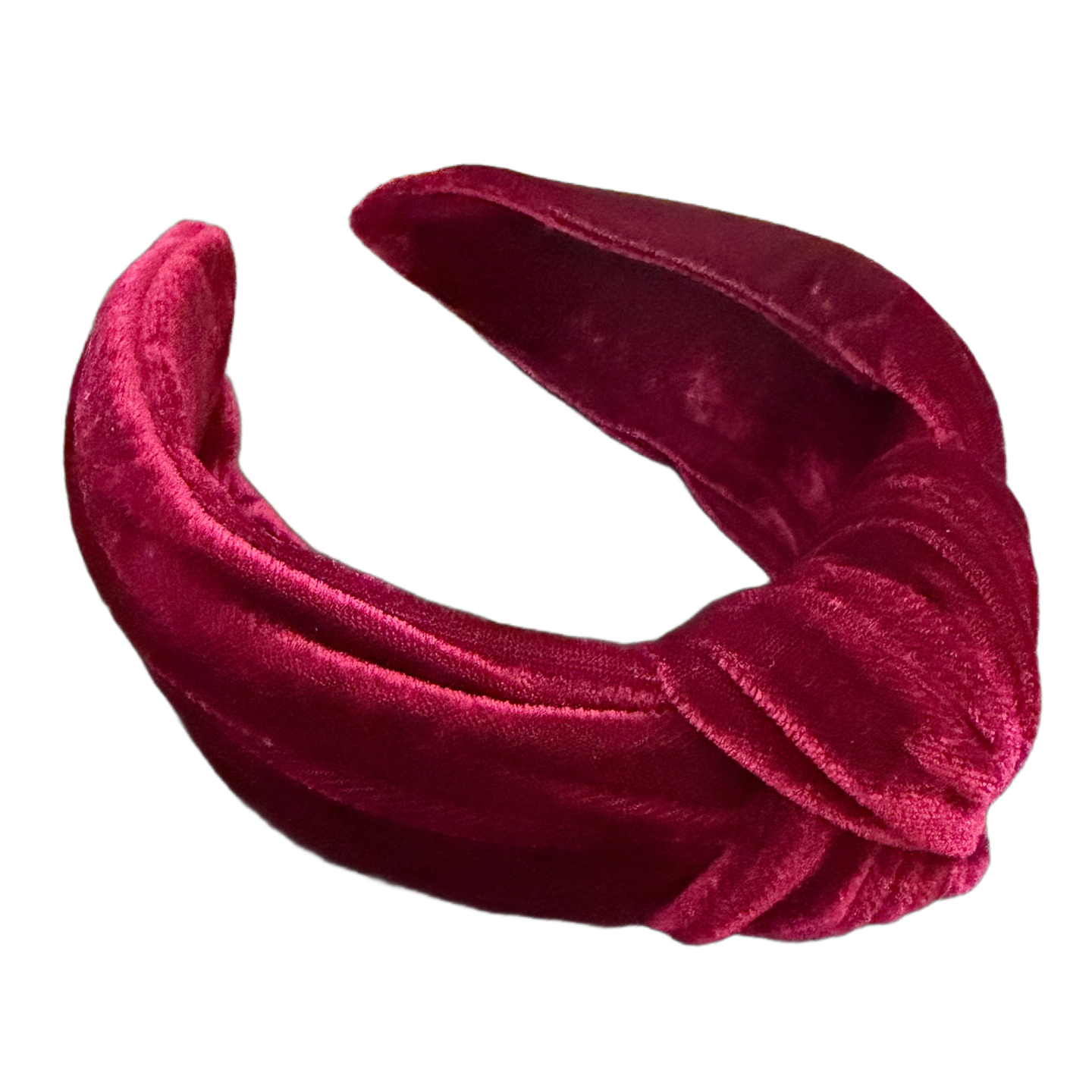 Samtzauber – Haarreif mit mittigem Knoten