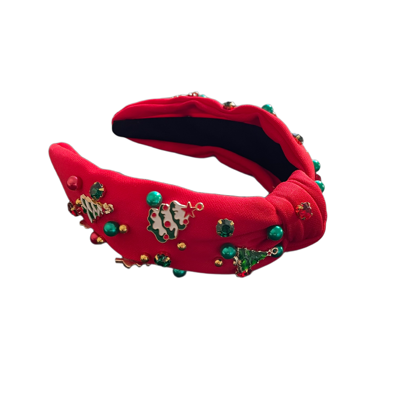 Candy Cane Christmas Haarreif mit Perlen & Strass