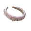 headband flowers rhinestones