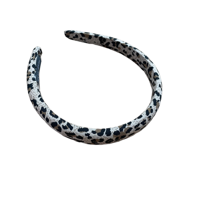 Animalprint Satin Hell Haarreif