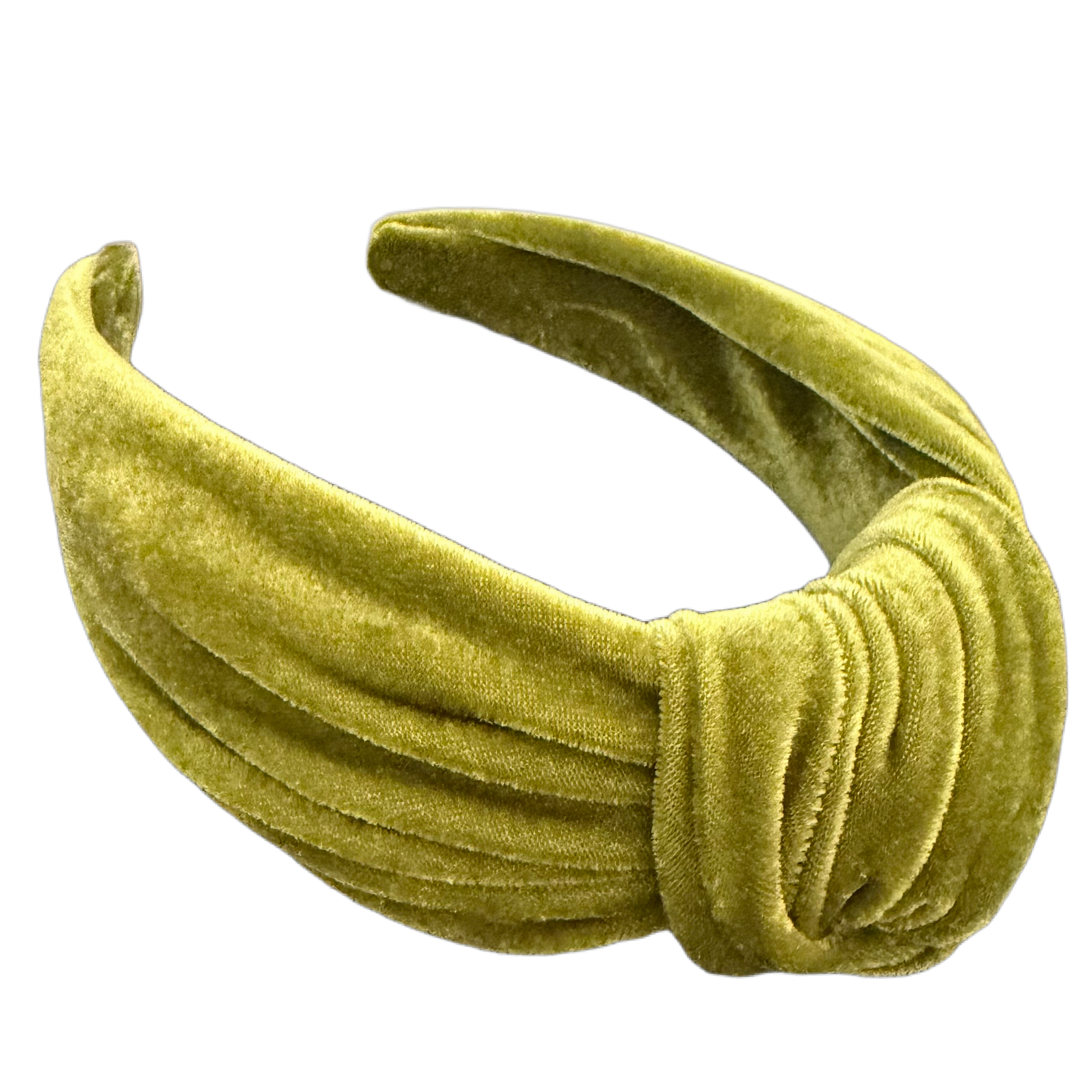 Samtzauber – Haarreif mit mittigem Knoten