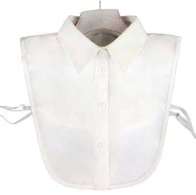 Blusenkragen Schwarz und Off White