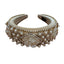 Eleganter Haarreifen mit Perlenblüten & Strass – Luxuriöser Glamour in Creme und Gold