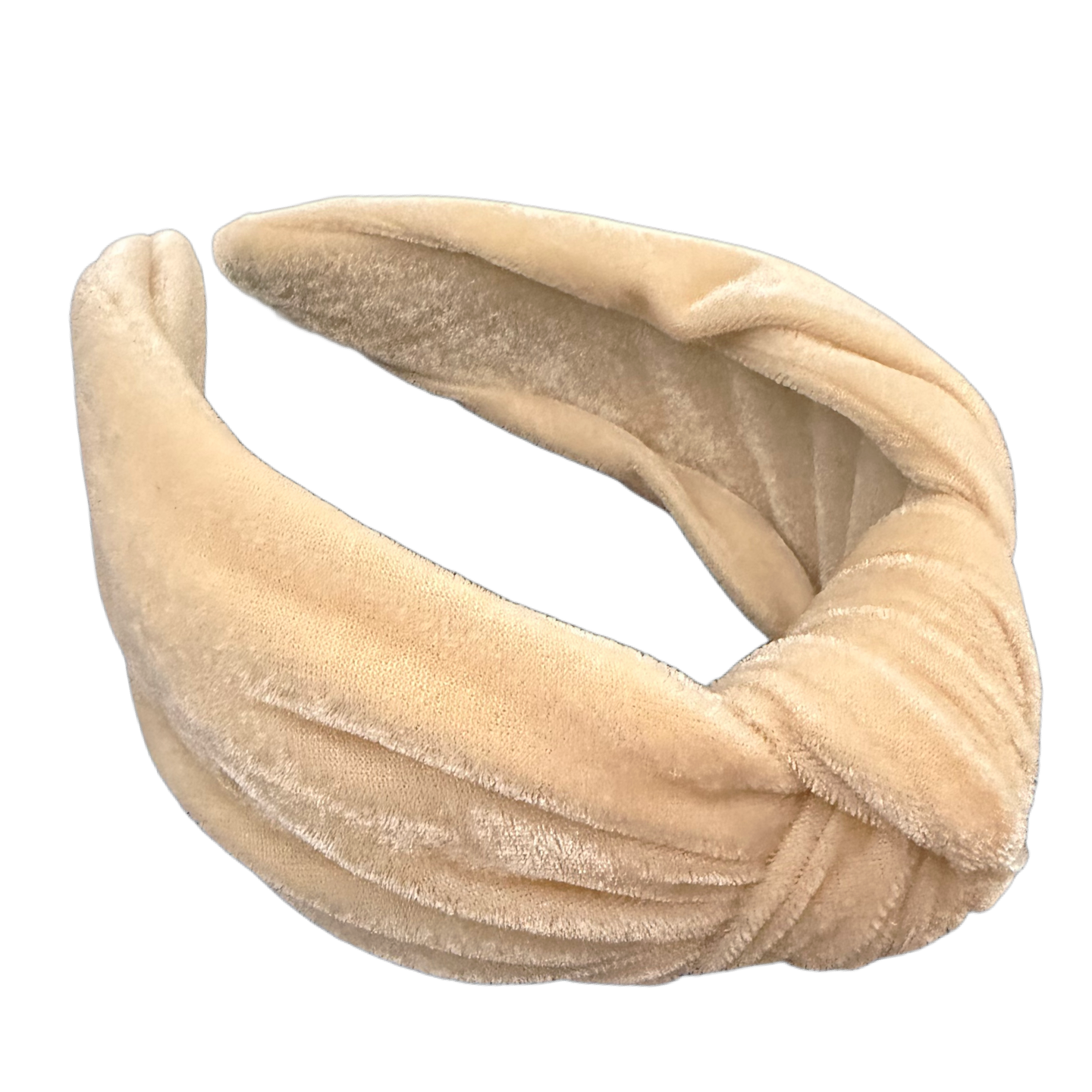 Samtzauber – Haarreif mit mittigem Knoten