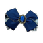 Barrette à cheveux avec filet satin/dentelle/organza