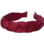 Bandeau en satin tressé