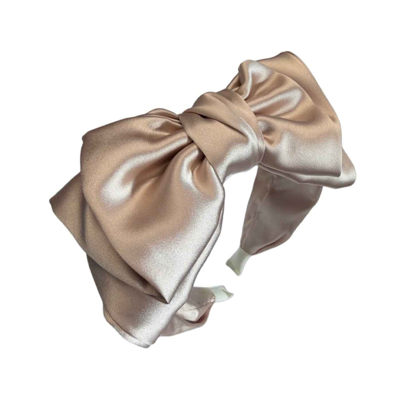 Retro‑Knoten — Satinschleife im ikonischen Rockabilly‑Stil