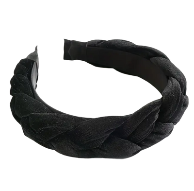 Samthaarreifen geflochten