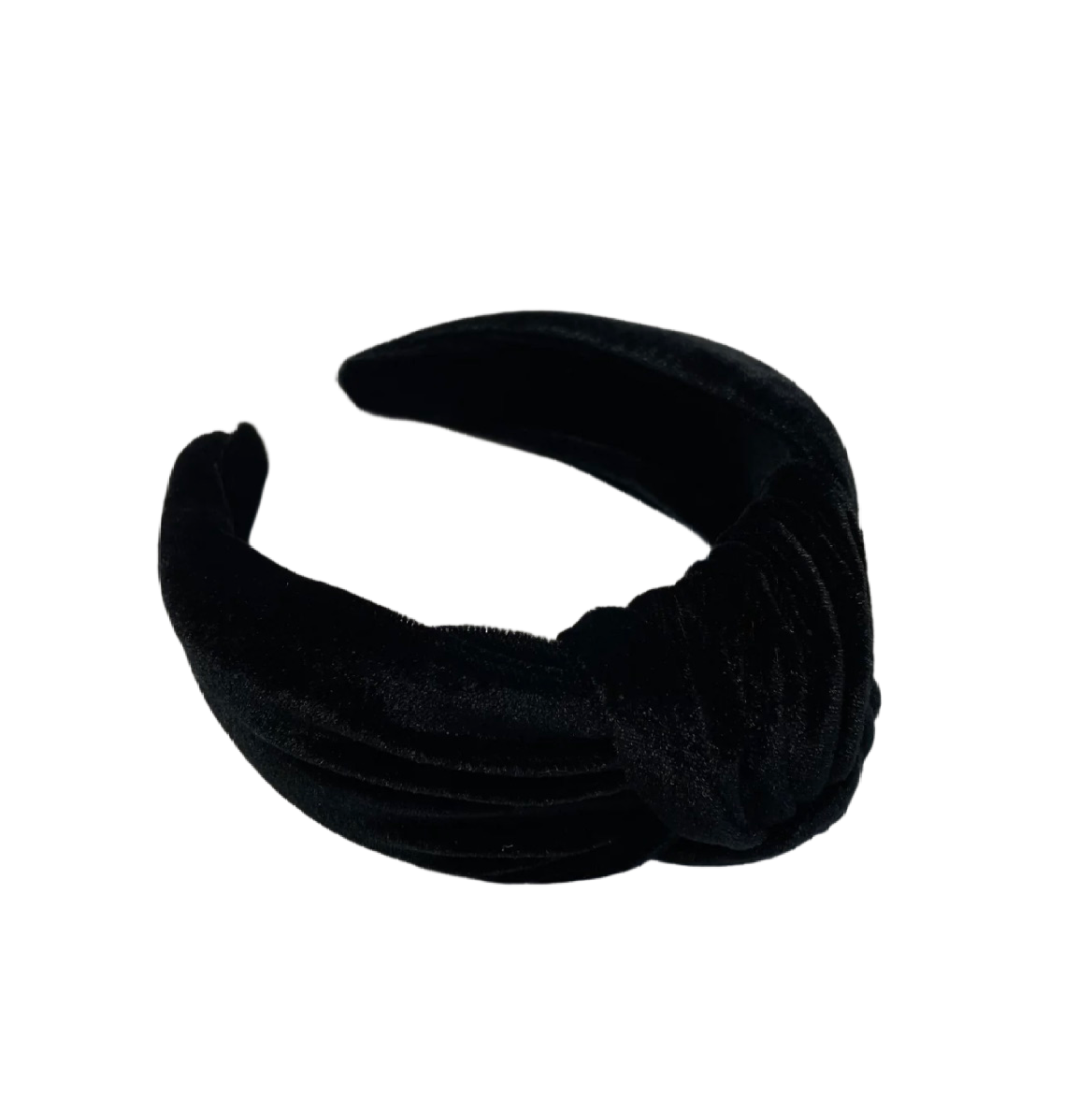 Samtzauber – Haarreif mit mittigem Knoten