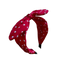 Retro‑Dots: Schlichter zweifarbiger Haarreif mit verspielter Schleife