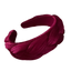 Samtkranz — Geflochtener Statement‑Haarreif