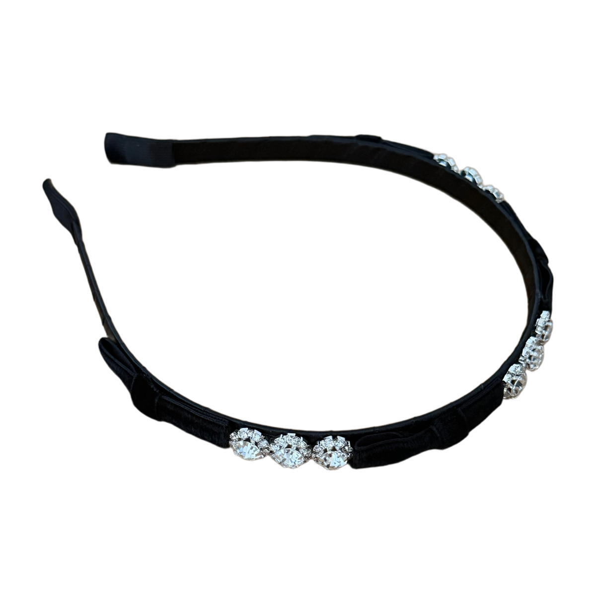 Glamouröse schwarze Haarreifen mit Strass, Perlen und Sternen – Eleganz, die verzaubert