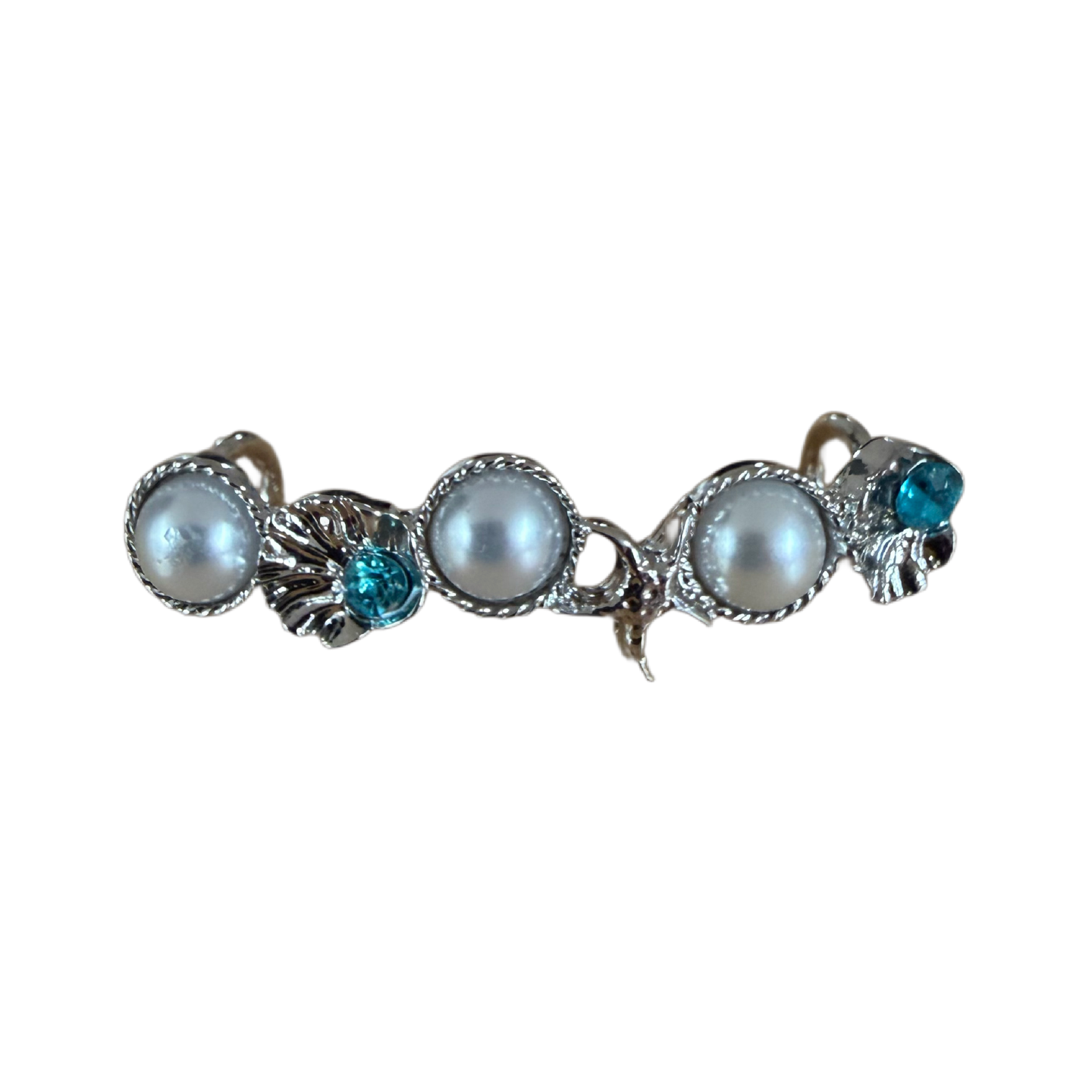 Boucles de décoration de chaussures argentées