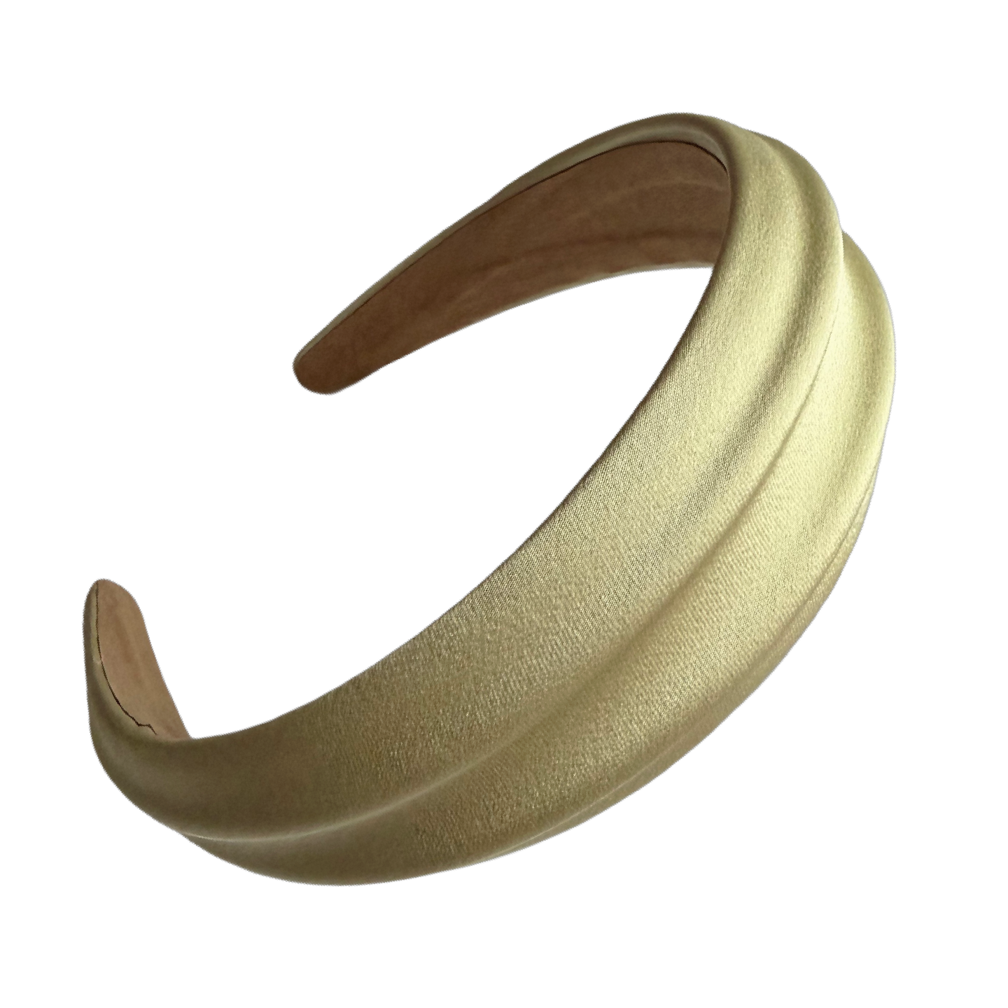Satinwoge — Eleganter Haarreif in welliger Form
