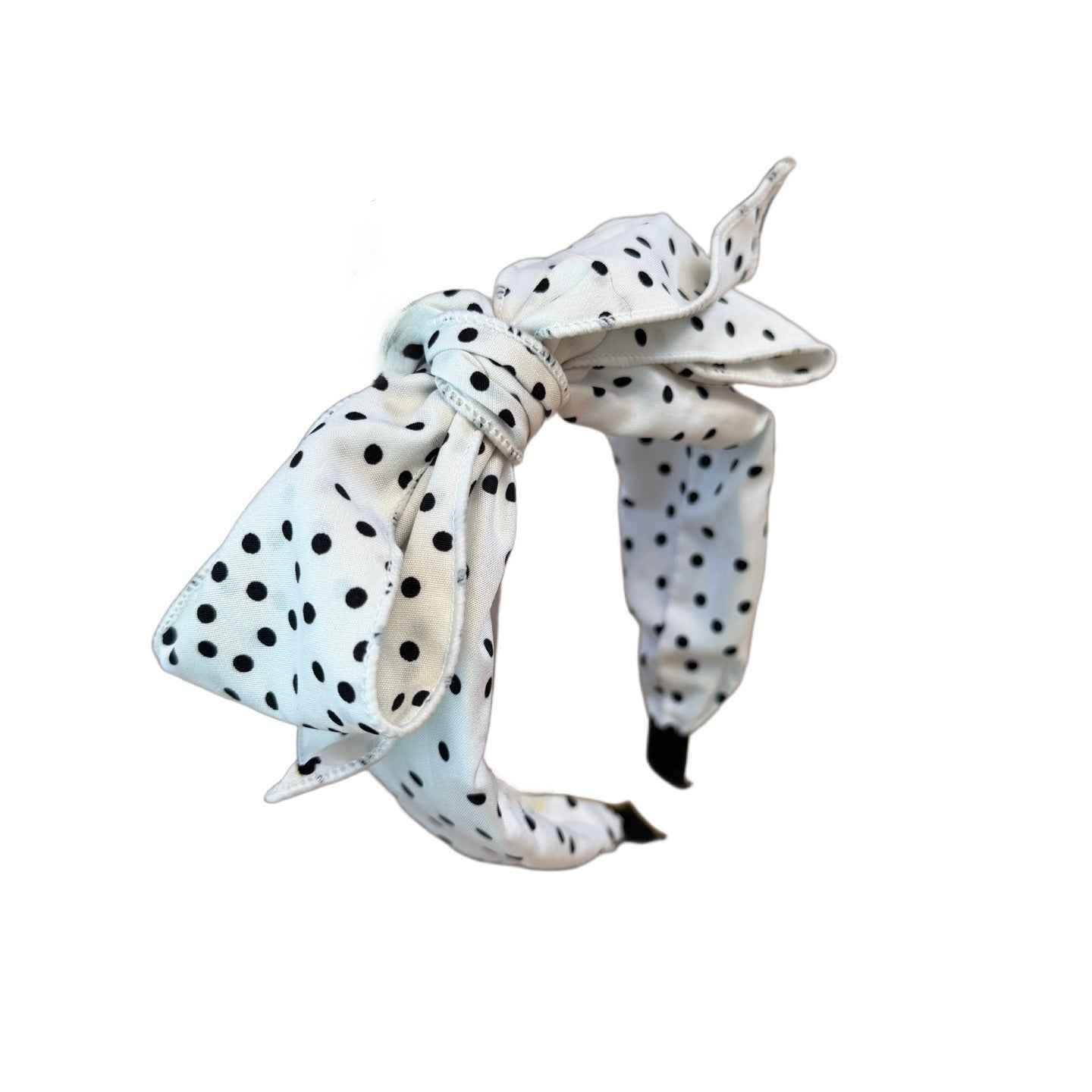 Dottie Diva — Retro‑Haarreif mit markanter Top‑Schleife