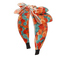 Blütenzauber Haarreifen – romantischer Blumenprint mit elegantem Knoten
