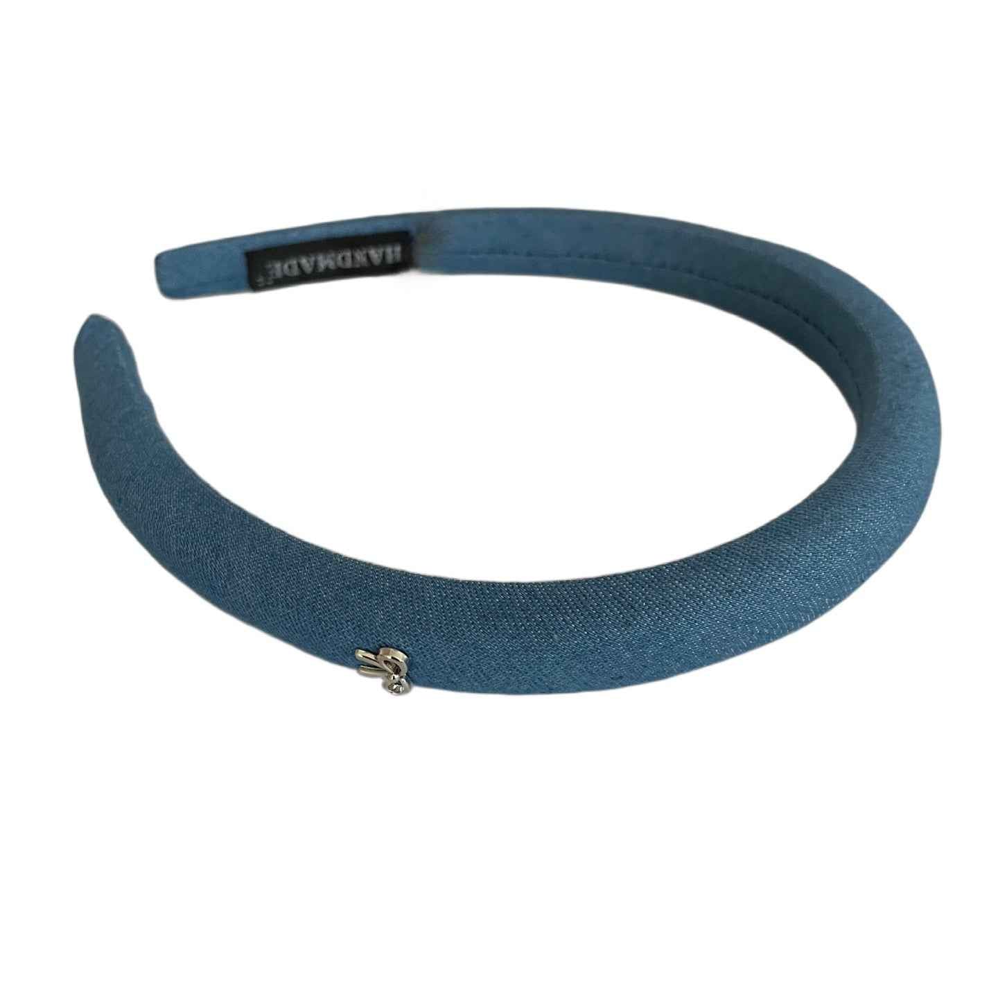 Sweet Denim – Haarreifen mit mini Schleifchen