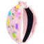 Hoppelglanz: Oster‑Haarreif mit bunten Perlen, Strass & Hasenmotiven