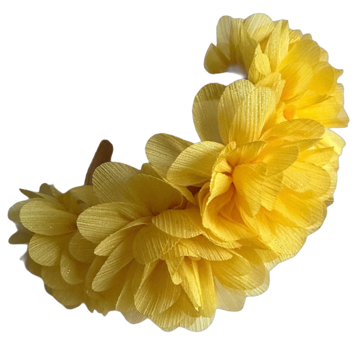 Blütenpoesie — Haarreif mit üppiger Blütenpracht