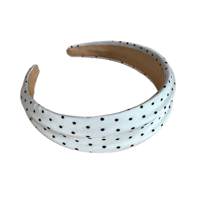 Timeless Dots – Eleganter Haarreifen mit feinen Pünktchen