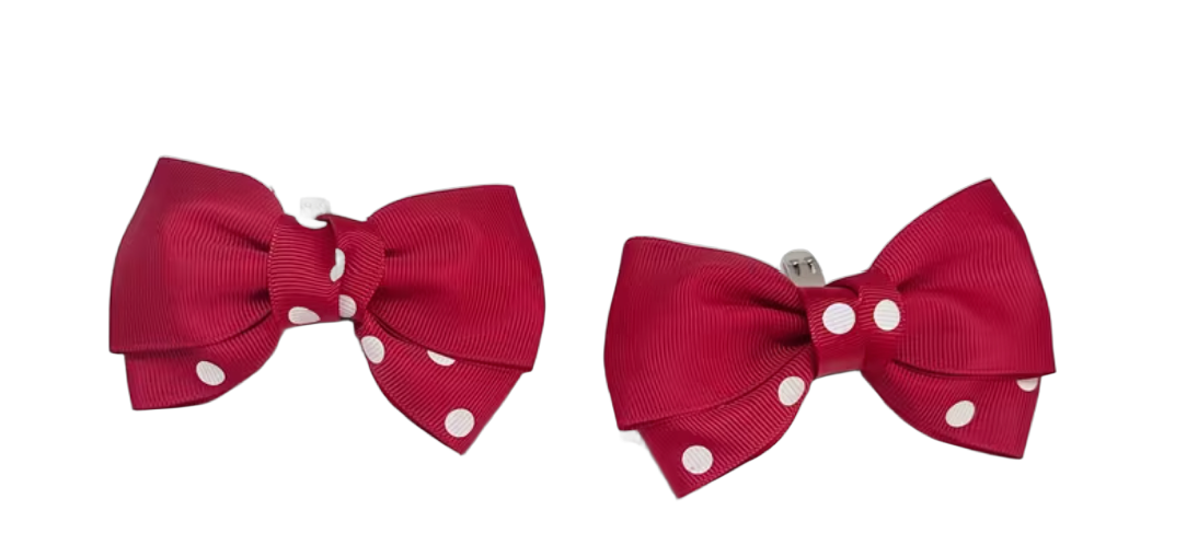 Rockabilly Schuhclips mit Schleifen – Retro-Charme für deine Lieblingsschuhe