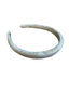 Jeans headband with pearls and stones